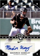 MAVERICK HANDLEY 2015 Leaf Perfect Game NIKE All-American SHOWCASE Auto Rookie
