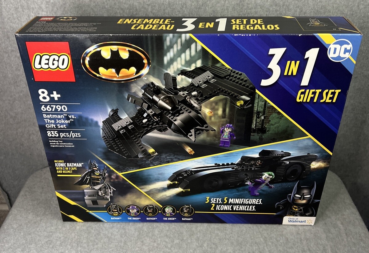 P LEGO Super Heroes: Batman Vs. the Joker 3-in-1 Gift Set