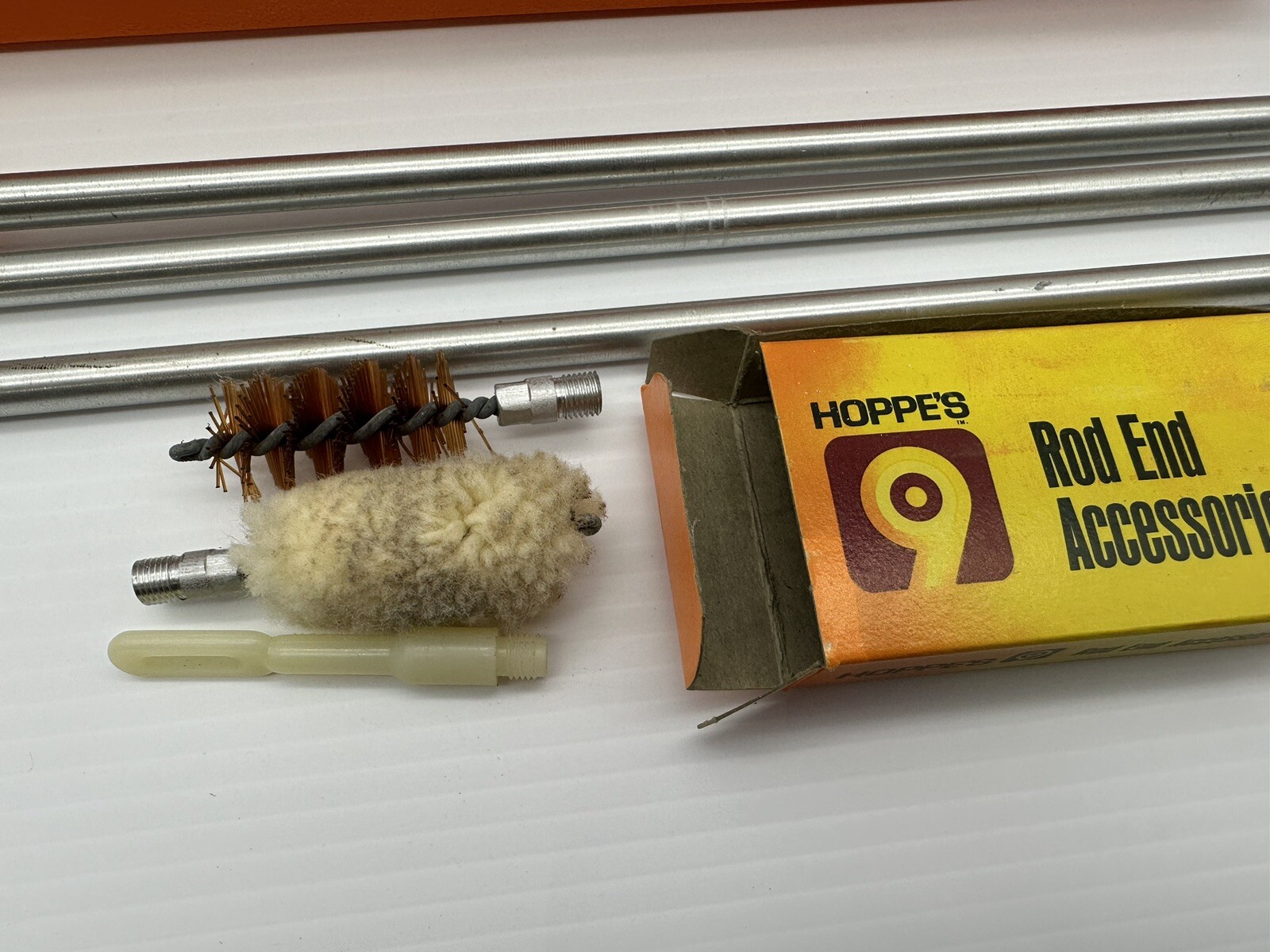 Vintage Hoppe's Gun Cleaning Kit Storage Box Universal Rifle & Shotgun