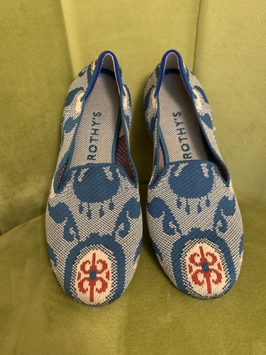 Women’s Rothy’s Teal Moroccan Loafer, Size 9 RETIRED
