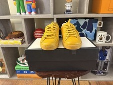 Authentic Gucci Ace Web Blade Yellow Leather Mens Sneaker 10G/11 US OG ALL