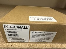 SonicWall 02-SSC-0029 BT PoE  Injector MultiGig SonicWave NEW