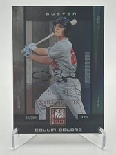 Collin Delome 2008 Donruss Elite Rookie RC Auto /819 ( Astros )