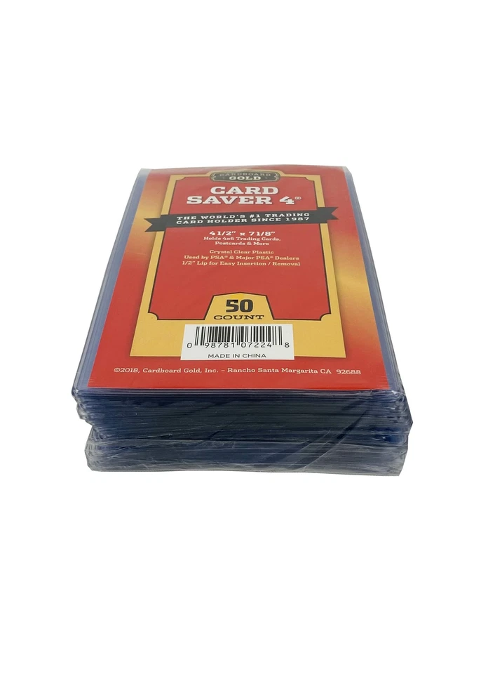 500 Card Saver 4 - Tarjetas Gruesas Tarjetas Clasificación PSA 60pt a 240pt AUTÉNTICO Foto 3 de 4