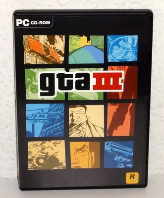 PC Spiel GTA 3 Grand Theft Auto III Deutsch komplett mit Anleitung und Landkarte