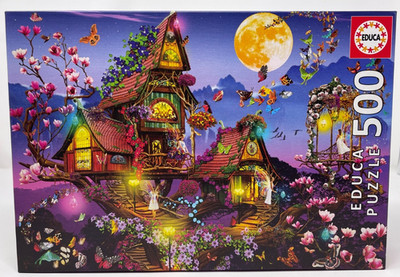 Educa Fairy House By Garry Walton [2022] 500 Piece Puzzle