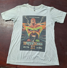 WWF 1990 WrestleMania VI Hulk Hogan / Ultimate Warrior sz Small T-shirt