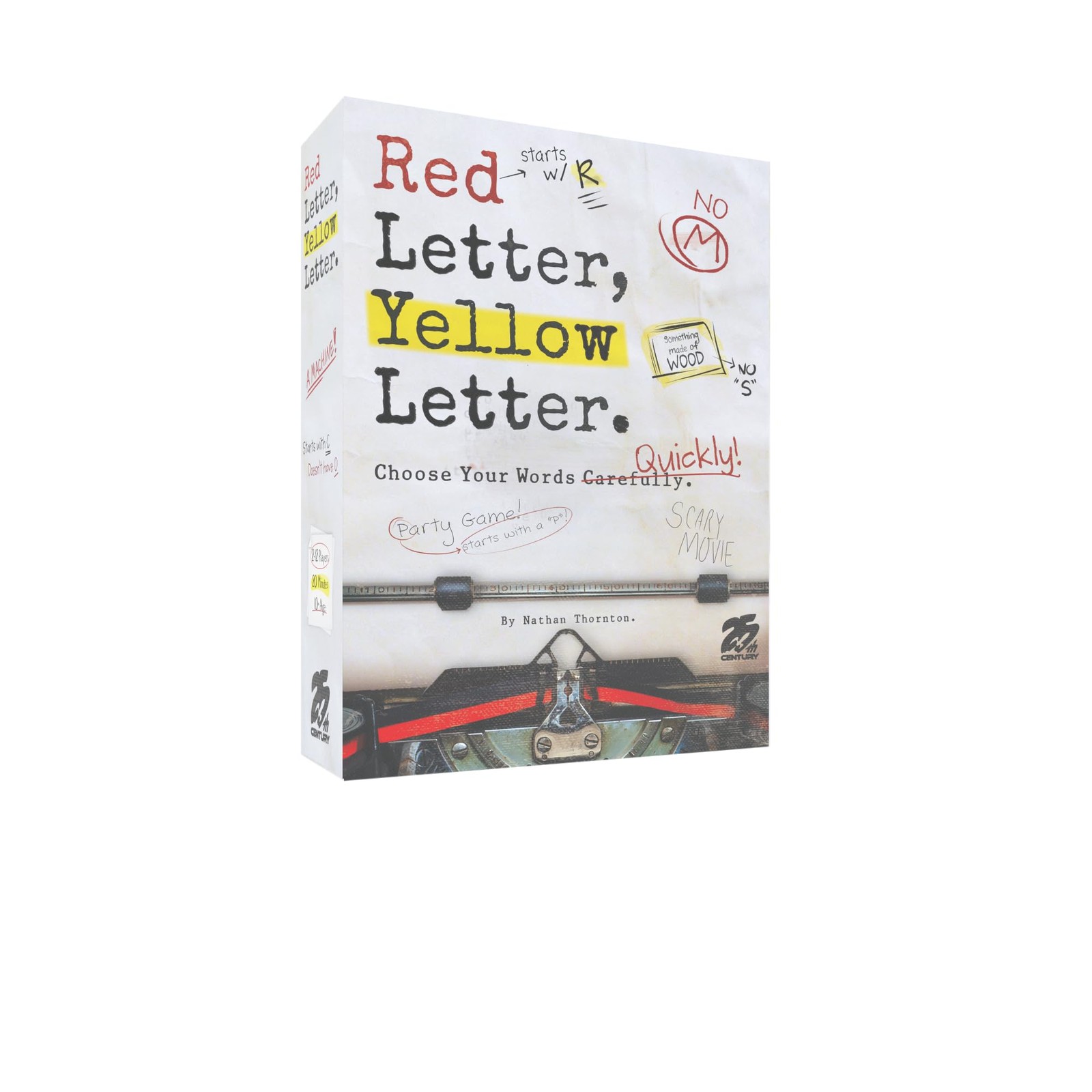 25th Century Games, Red Letter Yellow Letter - for Ages 10 and Up, 2 to 8 Player