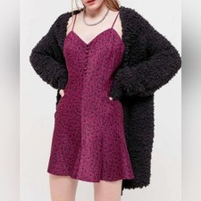 Urban Outfitters UO Mila Button-Front Flare Romper Women’s Size S