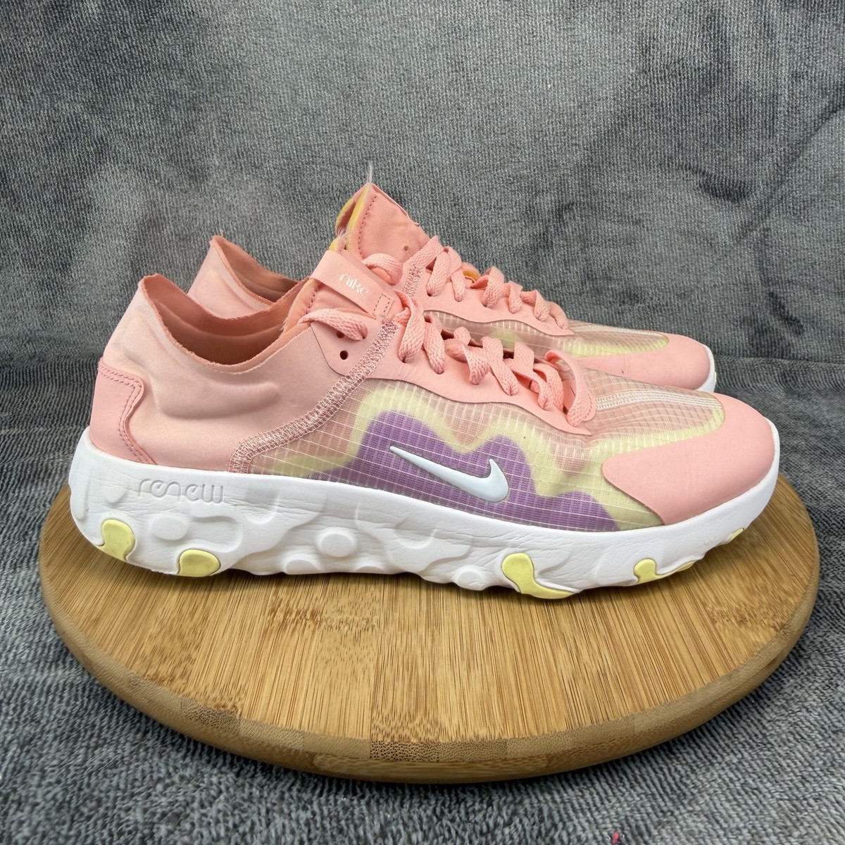 Nike Renew Lucent Shoes Womens Size 11 Pink Mesh Running Sneakers
