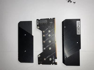 ASUS ROG MAXIMUS DIMM.2 Adapter to 2 PCIe NVME SSD Card - image 1 of 2