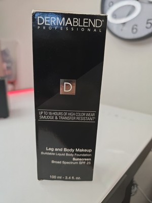 Dermablend Professional Leg and Body Makeup Light Natural Liquid 3.4 oz