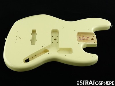 Fender Squier Affinity Active Jazz J BASS BODY Parts Olympic White