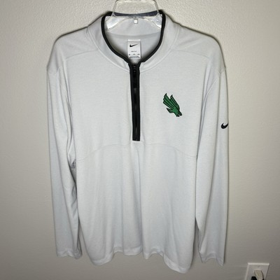 #ad Nike North Texas UNT Mean Green XXL Player Team Issue Pullover 1 2 Zip $49.99