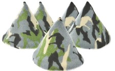 Pee-Pee Teepee Camo Green - Cello Bag, 5 Pieces