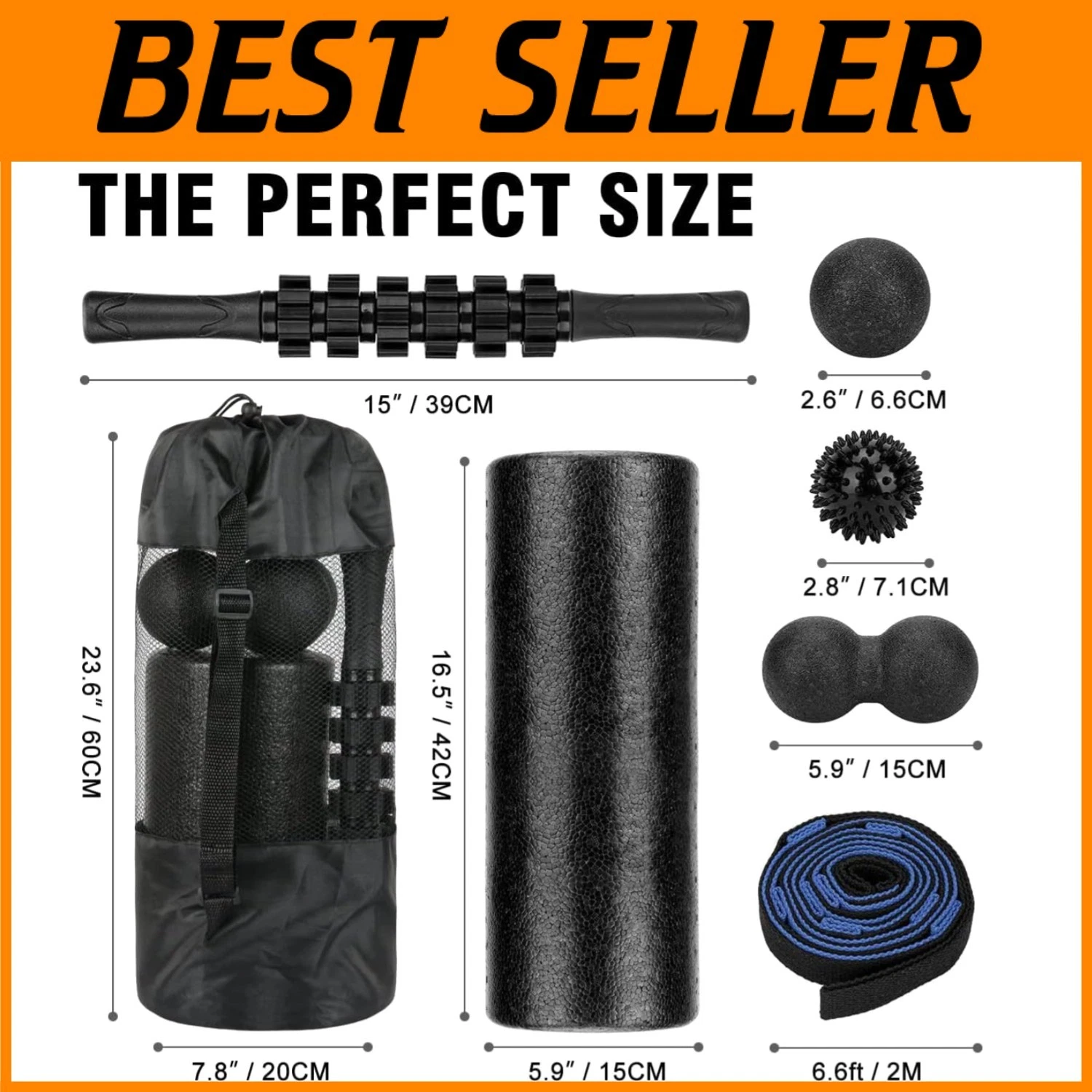 Pro Performance Foam Roller Pack - Muscle Therapy Essentials