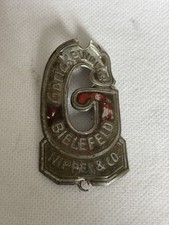 Göricke Steuerkopfschild Markenschild Fahrrad Schutzblech Alt Emblem Oldtimer