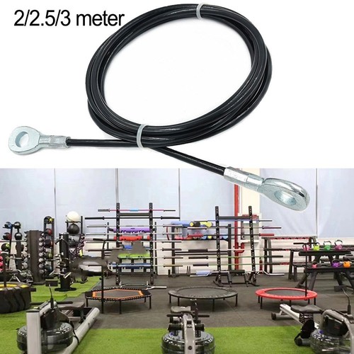 Câble De Poulie Fitness – Diamètre 6mm – Acier – Pour Machine Musculation – Neuf