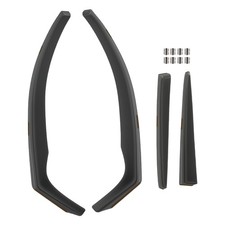 In-Channel Wind Deflectors for Toyota Auris 2013-2018 Black Tinted 4pcs Set