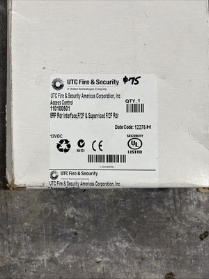 UTC Fire & Security, GE, 110100501, 8RP Reader Interface, Proximity Rdr, 12VDC