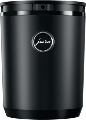 Cool Control 1L Milk Cooler - Sleek Black Design for Perfect Frothing