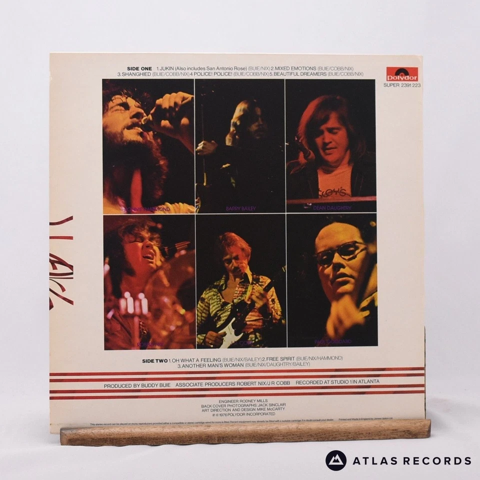 Atlanta Rhythm Section Red Tape LP Album Vinyl Record 2391-223 Polydor - EX/EX - Image 3 of 4