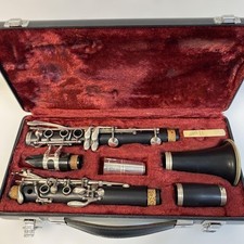 Yamaha YCL-35 Wooden Clarinet w/ Hard Case Vandoren Reeds Untested AS-IS JAPAN