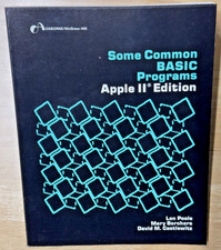 Some Common BASIC Programs Apple II Edition 1981 Lon Poole Osborne Book