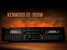 KENWOOD GE-900W   RaRe   Vintage Stereo Equalizer