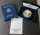 2002 W Proof $1 American Silver Eagle Dollar