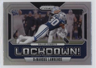 2024 Panini Prizm Lockdown! Silver Prizm DeMarcus Lawrence #16 16wc