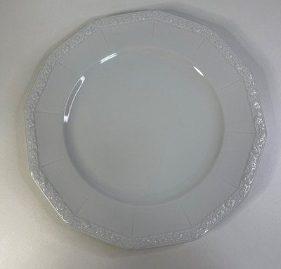 Servierplatte Servierteller Rosenthal Maria Weiß ca 30 cm unbenutzt