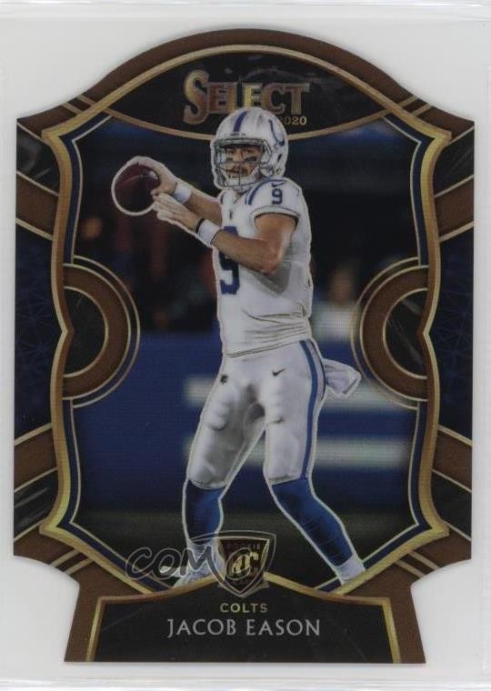 2020 Panini Select Concourse Copper Prizm Die-Cut 327/355 Jacob Eason #48 2u3