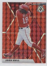 2021 Panini Mosaic Red Mosaic Prizm Josh Bell #15 8em