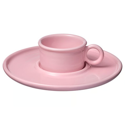 IKEA Design Edition X GUSTAF WESTMAN Vinterfint Tasse + Untertasse Pink Rosa NEU
