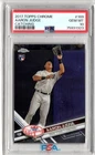 2017 TOPPS CHROME ROOKIE AARON JUDGE CATCHING PSA 10 75931323