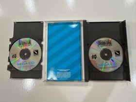 Ground Zero Texas (Sega CD, 1993) Complete 2 CD Set w Manual + Reg + Foam EXC