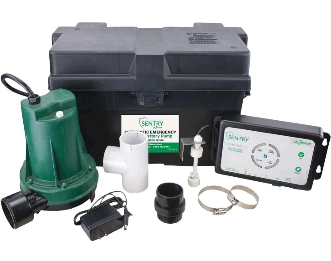 Zoeller STBB200 12V Battery Backup Sump Pump for Reliable Protection