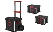 Milwaukee 4932498651 PACKOUT Rolling Drawer Tool Box Trolley 2 Draw & 3 draw.