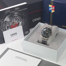 Oris Divers 65 01 733 7707 4357 Used Watch Stainless Steel Silver 10