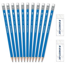 Pencil and Eraser Class Pack, 250 Count - Perfect for School Supplies