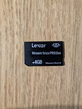 Lexar 4GB Memory Stick Pro Duo Magic Gate Memory Card for Sony PSP