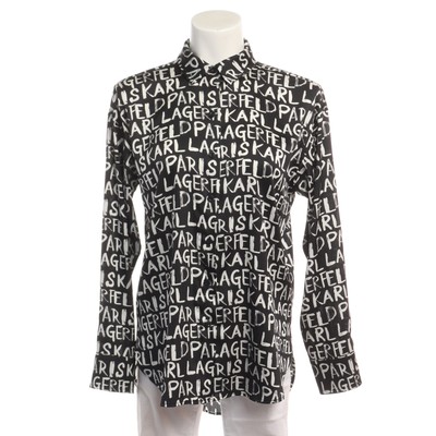 Bluse Karl Lagerfeld Schwarz Weiß XS