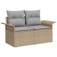 Platzsparende Gartengarnitur | Lounge Set | Sofa Garnitur Mit Kissen GartenmöBel