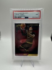 Panini 2016 NBA Finals MVP LeBron James PSA 9 Cleveland Cavs Philadelphia Sixers