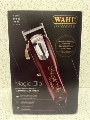 Wahl Magic Clip Cordless Professional Hair Clipper Used Excellent Tested