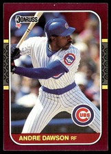 Andre Dawson 1987 Donruss Opening Day #70 Cubs MLB READ FREE SHIP AutographDen