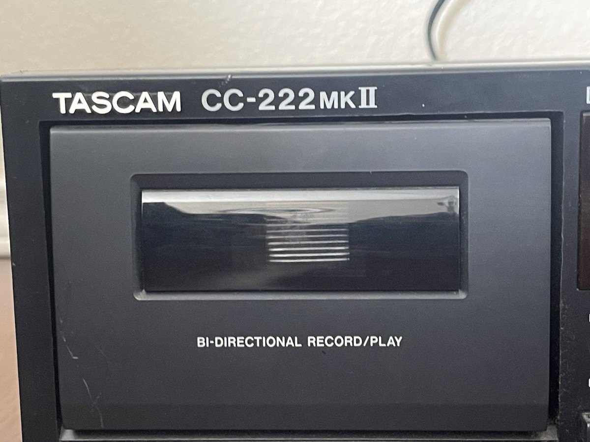 Tascam CC-222 MKII cassette Cd Recorder W/ Remote parts or for Tascam CC-222 MKII cassette Cd Recorder W/ Remote parts or for