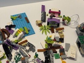 LEGO Friends: Jungle Bridge Rescue (41036) 96% Complete Instructions 2 Minifigs
