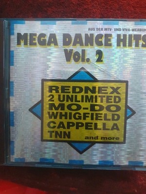 Mega Dance Hits 2 (1995, #zyx55021) Rednex, 2 Unlimited, Mo-Do, Peter Sch.. [CD]